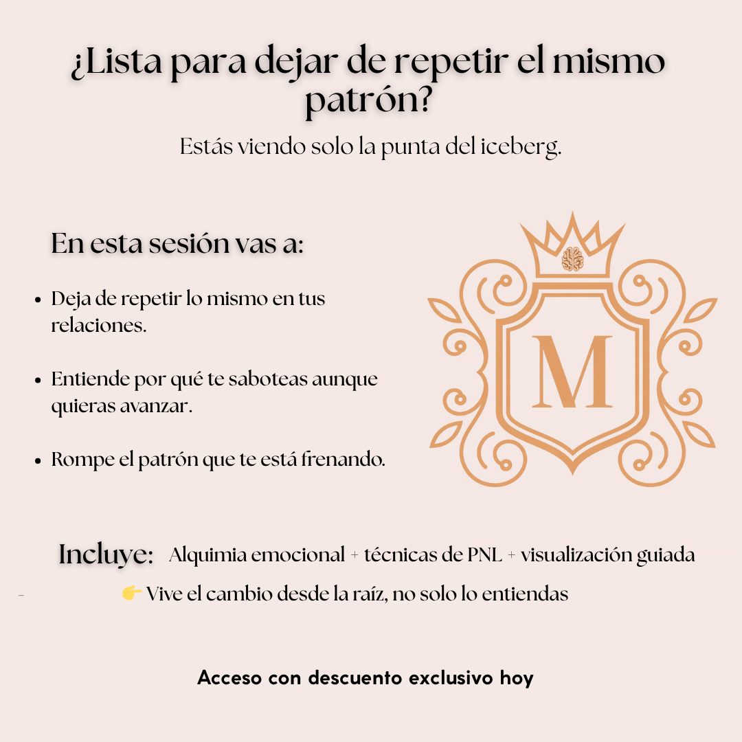 Sesión Rompe Patrones – Deja de repetir lo mismo